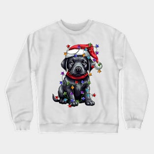 Christmas Puppy Crewneck Sweatshirt